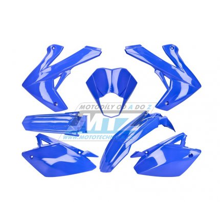 Sada plast Rieju MRT50 Cross / 08-16 + MRT50 Pro Cross + MRT50 SM / 08-17 - barva originln modr