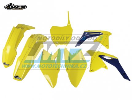 Sada plastů Suzuki RMZ450 / 08 - barva žlutá