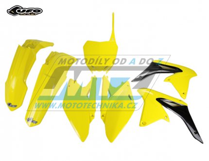 Sada plastů Suzuki RMZ250 / 10 - barva žlutá
