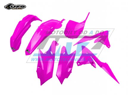 Sada plastů Yamaha YZF250 / 14-18 + YZF450 / 14-17- barva FLUO růžová (neon růžová)