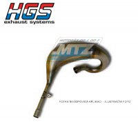 Koleno výfuku HGS - KTM 85SX / 25 + Husqvarna TC85 / 25