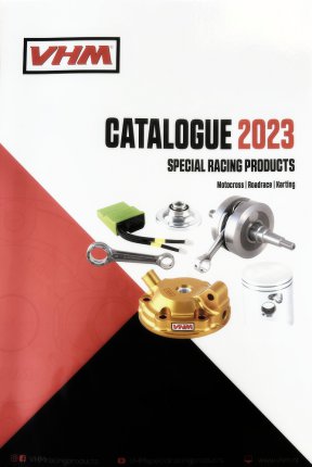 Katalog sortimentu speciálních závodních dílů od výrobce VHM