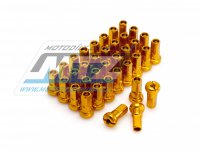 Sada niplů Z-WHEEL - typ P3 (36ks) - ZETA W31-P3365 - zlaté/žluté