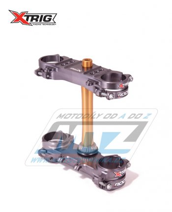 Brle (Triple-Clamps) kompletn Xtrig ROCS TECH - Suzuki RMZ450 / 18-23 + RMZ250 / 19-23 (offset 21,5)