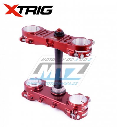 Brle (Triple-Clamps) kompletn Xtrig ROCS Factory - Suzuki RMZ450 / 18-24 + RMZ250 / 19-24 (offset 18,5-21,5)