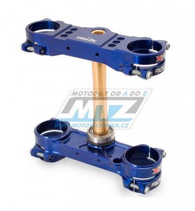 Brle (Triple-Clamps) kompletn Xtrig ROCS TECH - Sherco SE250+SE300+SEF250 + SEF300+SEF450 / 24-26 + SEFR250+SEFR300+SEFR450 + SER250+SER300 / 24-26 (pro vidlice KYB / offset 22)