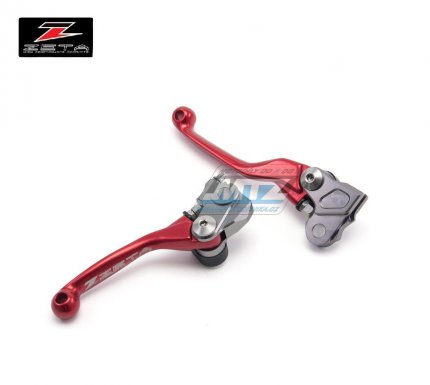 Sada výklopných páček ZETA PIVOT - ZETA ZE44-2103 - Kawasaki KX65 / 00-24 + KX80+KX85+KX100+KX112 / 01-24 + KX125 / 00-05 + KX250 / 00-04 + KXF250 + Suzuki RMZ250 / 07-23 + RMZ450 / 05-23 - červené