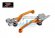 Sada výklopných páček ZETA PIVOT - ZETA ZE44-4127 - KTM 125SX+150SX + 250SXF+350SXF+450SXF + 200EXC+250EXC+300EXC + 250EXCF+350EXCF+450EXC+500EXC + Husqvarna TC125+TC250 + FC250+FC350+FC450 + TE+FE + Gas-Gas MC+MCF (brzda Brembo/spojka Brembo) - oran