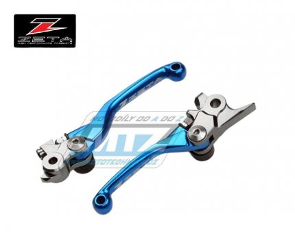 Sada výklopných páček ZETA PIVOT - ZETA ZE44-4139 - KTM + Husqvarna (brzda Brembo/spojka Magura) - modré