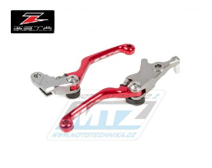 Sada výklopných páček ZETA PIVOT - ZETA ZE44-5023 - Honda CRF450L / 19-21 - červené
