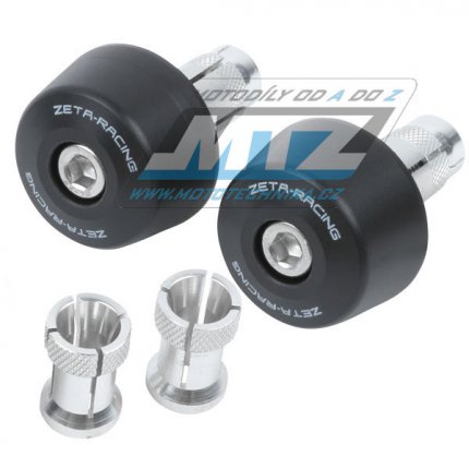 Koncovky dtek ZETA Slider - ZETA ZE48-0010 - ern