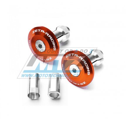 Koncovky/zva dtek Zeta Classic (pro vnitn prmr dtek 13/17mm) - ZETA ZE48-7109 - oranov