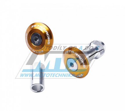 Koncovky/zva dtek Zeta Swivel (pro vnitn prmr dtek 13/17mm) - ZETA ZE48-8104 - zlat