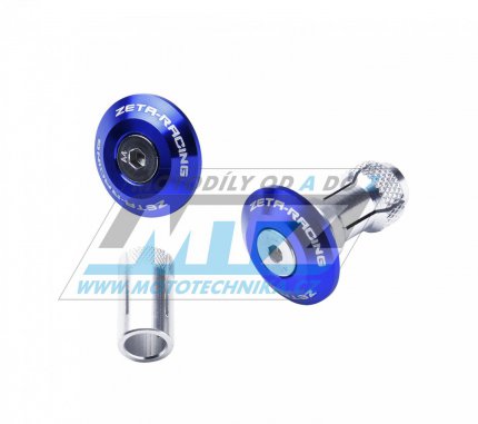 Koncovky/zva dtek Zeta Swivel (pro vnitn prmr dtek 13/17mm) - ZETA ZE48-8107 - modr