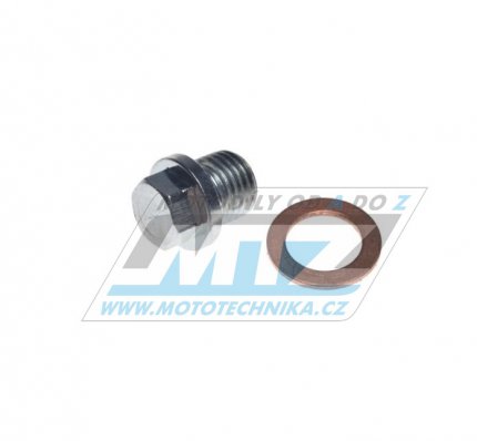 roub vpustn M14x12mm (zvit 1,5) - ZETA ZE58-1697 - stbrn