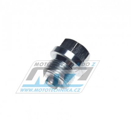 Šroub výpustný magnetický M14x12mm (závit 1,5) - stříbrný - Beta RR125+RR200+RR250+RR300 / 13-24 + RR350+RR390+RR400+RR430+RR450+RR480+RR498 / 10-24 + XTrainer 250 + X-Trainer 300