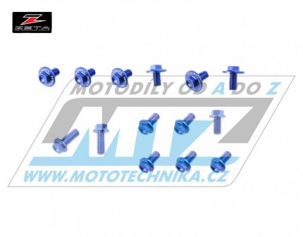 Sada roub na plasty - ZETA ZE88-5546 - Suzuki DRZ400SM / 05-19 - modr