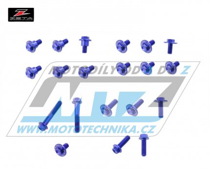 Sada roub na plasty - ZETA ZE88-5666 - Yamaha YZF250 / 14-18 + YZF450 / 14-17 + YZF250X / 15-18 + YZF450X / 16-17 - modr