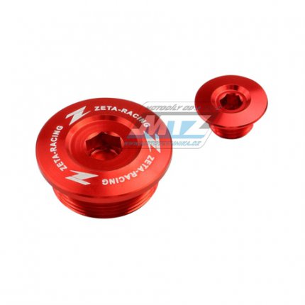 Ztky bonch vk motoru - ZETA ZE89-1140 - Honda CRF250R / 18-25 + CRF250RX / 18-24 + CRF250F / 19-24 + CRF150L / 18 - erven