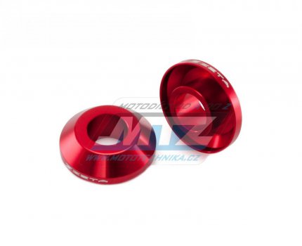 Kryty osy (rozpěrky) zadního kola ZETA Fast Spacer - ZETA ZE93-2102 - Honda CR125+CR250 / 00-07 + CRF250R / 04-23 + CRF250RX / 19-23 + CRF250X / 04-17 + CRF450R / 02-23 + CRF450RX / 17-23 + CRF450L / 19-20+CRF450X / 05-16 - červené