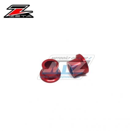 Rozpěrky na osu zadního kola ZETA ZE93-3161 - Honda CRF250L / 12-20 + CRF300L - červené