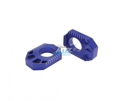 Dorazy osy zadního kola ZETA ZE93-5012 - Honda CR125+CR250 / 02-07 + CRF250R+CRF450R / 02-21 + CRF250RX+CRF450RX / 17-20 + CRF250X+CRF450X / 04-21 - modré