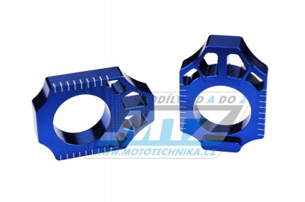 Dorazy osy zadního kola SCAR - Yamaha YZF250 / 12-24 + YZF450 / 10-24 - modré