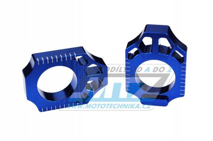 Dorazy osy zadnho kola SCAR - Yamaha YZF250 / 12-24 + YZF450 / 10-24 - modr