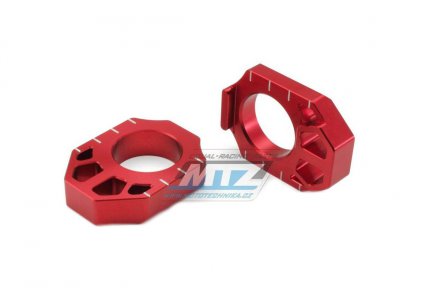 Dorazy osy zadního kola ZETA ZE93-5343 - Yamaha YZF250 / 12-24 + YZF450 / 10-24 - červené