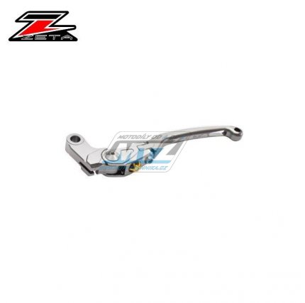 Páčka Spojky výklopná ZETA-PILOT (závodní provedení titan) - ZETA ZS61-2410 - Suzuki GSXR1000+GSXS1000 + GSXR600+GSXR750 + Yamaha FZ1+FZ1N+FZ1S+FZ6+FZ6R + MT07+MT09 + XSR700+XSR900+Tracer + XTZ700 Tenere