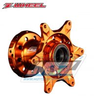 Nába přední Z-WHEEL ASTELIGHT HUB - ZETA W41-51117 - KTM 125+144+150+250SX + 125+200+250+300EXC + 250+350+450+505SXF + 250+350+400+450+500+525+530EXC - oranžová